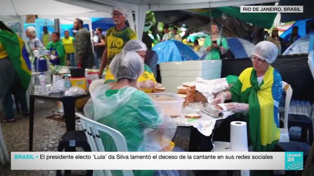 Informe desde Río: persisten en Brasil las protestas de los simpatizantes de Bolsonaro