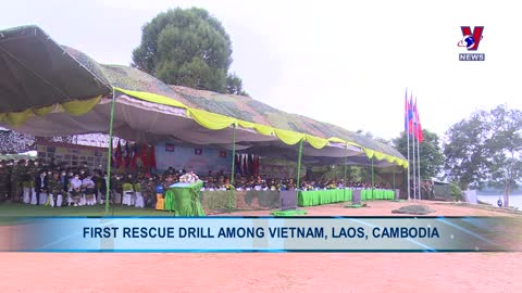 First rescue drill among Vietnam, Laos, Cambodia