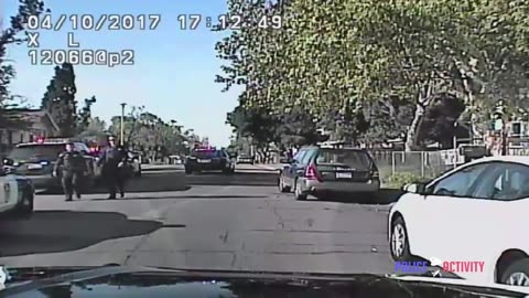 Sacramento Police Dashcam Video Of Violent Jaywalking Arrest