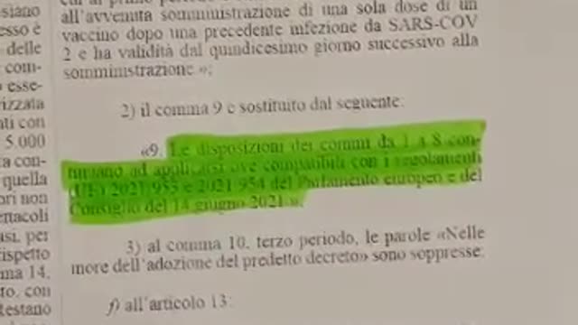 8 agosto 2021 IL GREEN PASS NON SERVE A NULLA. DENUNCIAMO, LA MAGISTRATURA CI DARÀ RAGIONE