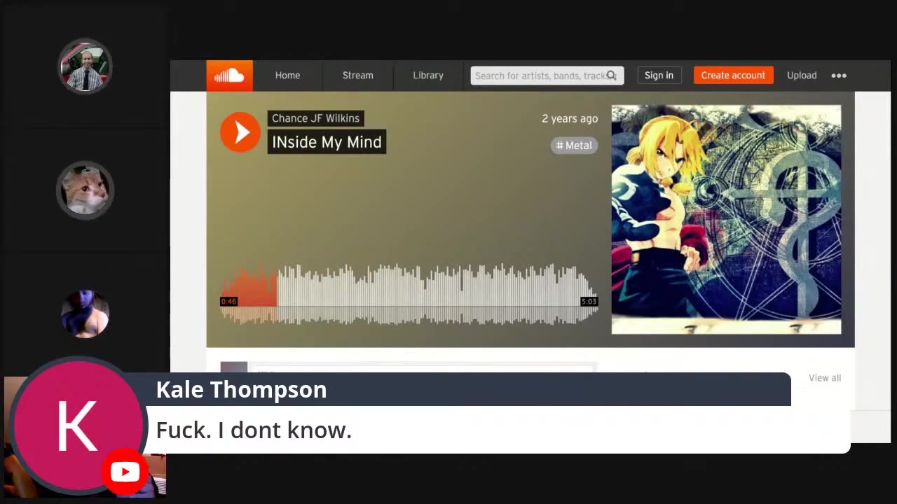 Cyrax on MBM Stream 2021-1-26 (Questioned About Stolen Art)