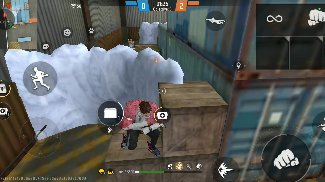 Freefire Fist Challenge without kala #shorts