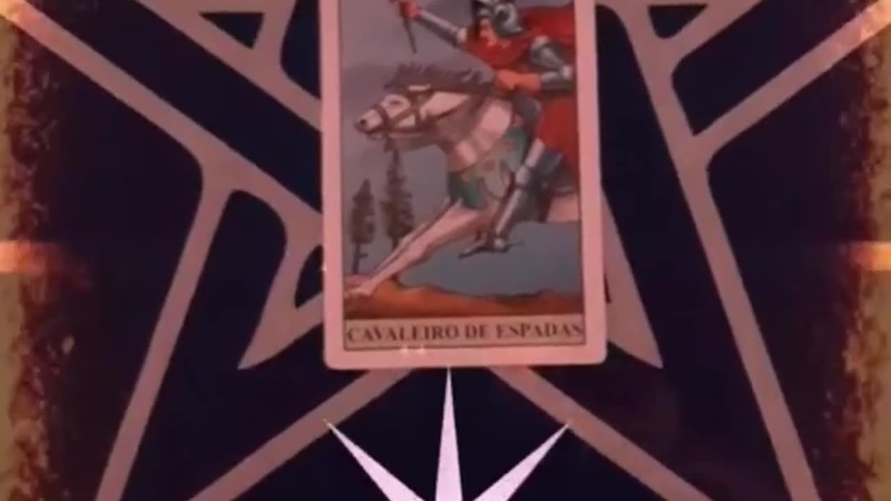 Carta do Tarot: Cavaleiro de Espadas