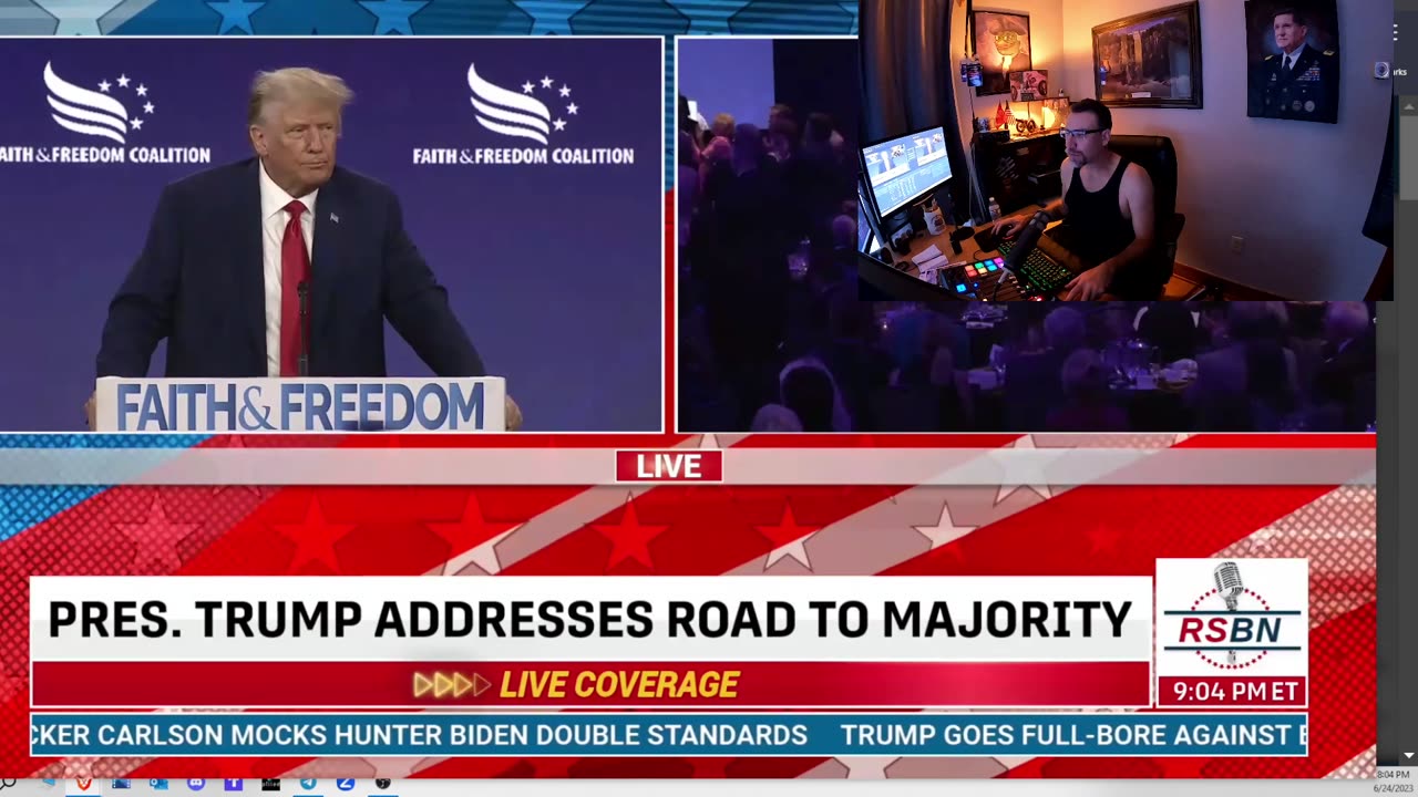 LIVE: Trump speaks at Faith and Freedom Coalition