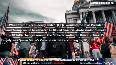 Restored Republic via a GCR: Update as of July 18, 2023