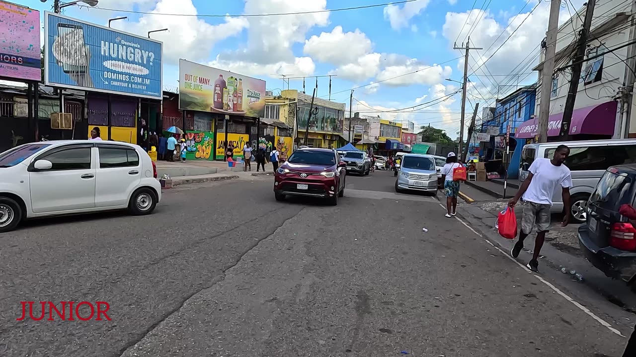 Walking in May Pen Jamaica