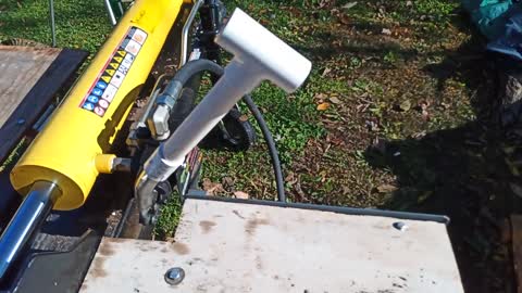 T handle for log splitters champion 27 ton wood log splitter