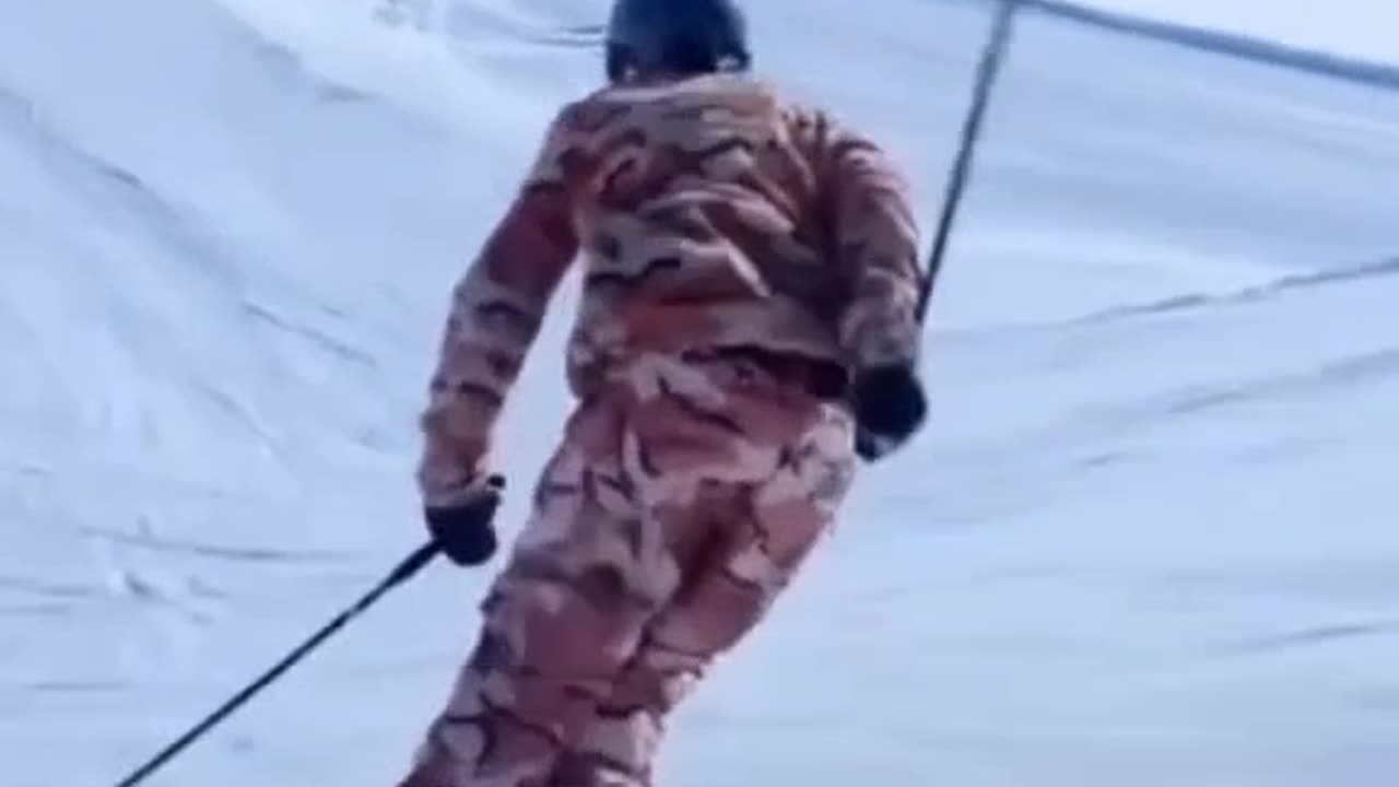 snow skating