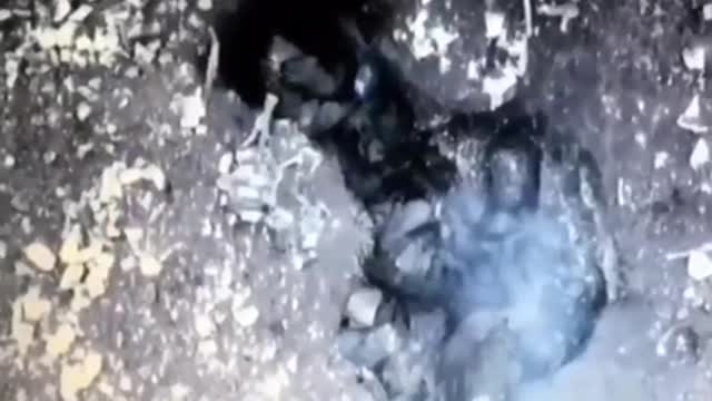 Russian soldier blows himself up to avoid capture