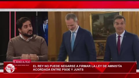 El Rey Traiciona a los españoles firmando la Ley de Amnistía