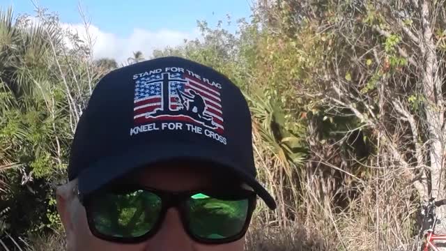 Stand for the flag, kneel for the Cross.