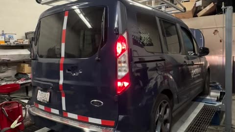 Dynoing the Ford ST swapped Transit Connect - 401whp 354wtq