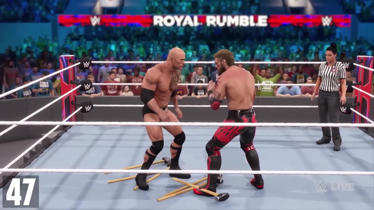 WWE2K23 50 Ways To Hit Rock Bottom