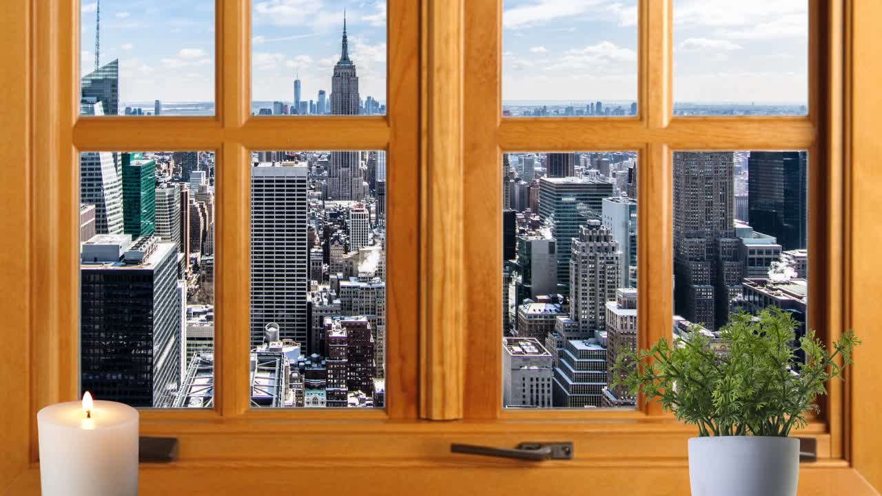 Relaxing Window #8 - CITY SOUND SCAPE