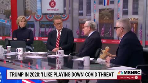 Trump Tells Woodward In 2020 He 'Wanted To Always Play It Down' On Covid