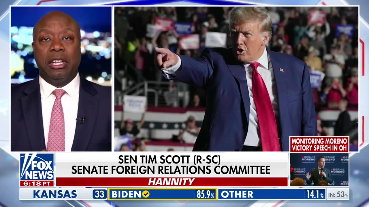 Tim Scott: The only thing standing between the liberal elite and everyday Americans is Trump