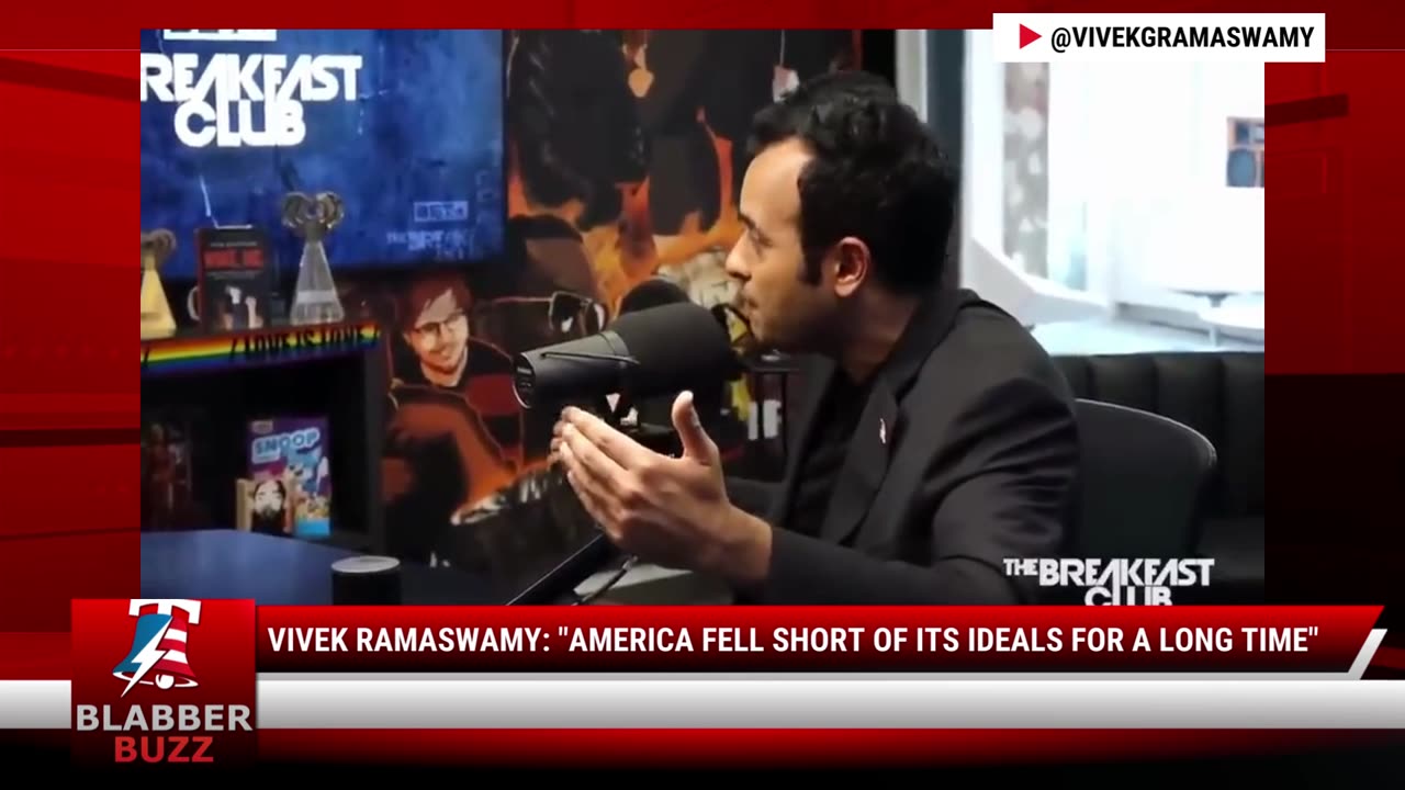Vivek Ramaswamy: "America Fell Short Of Its Ideals For A Long Time"