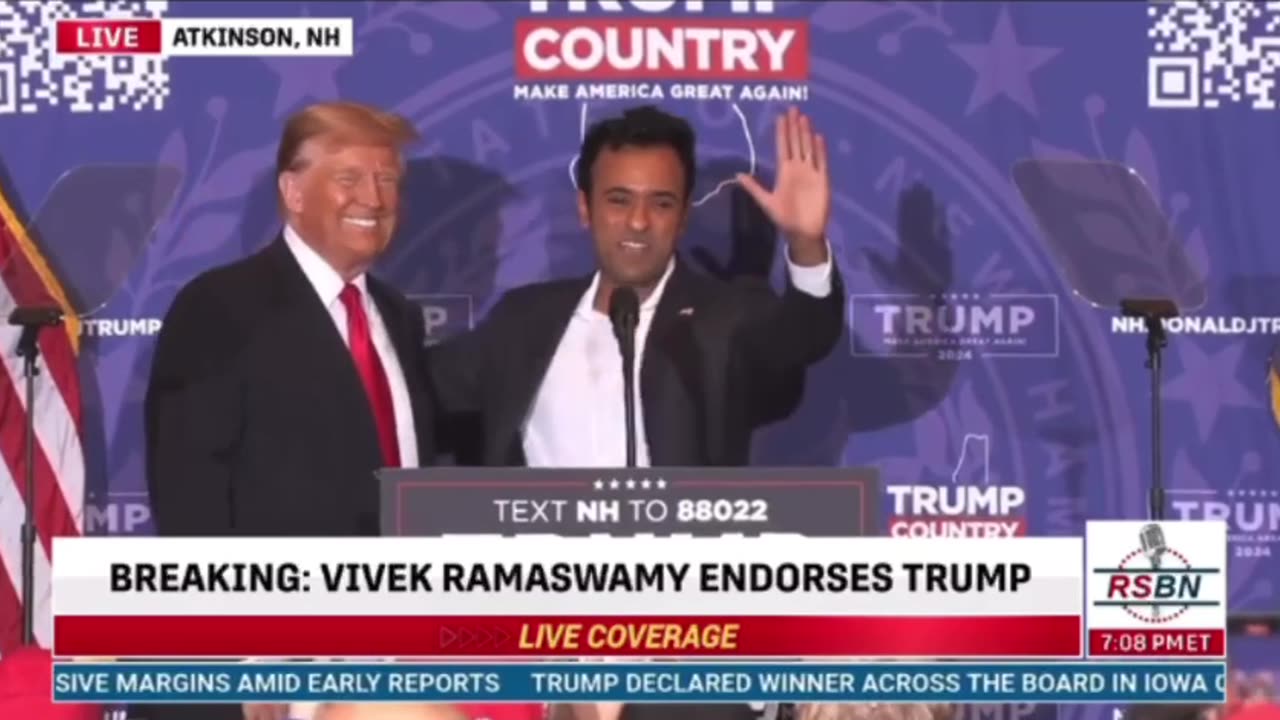 Trump Insinuates Vivek Ramaswamy May be Joining his Administration