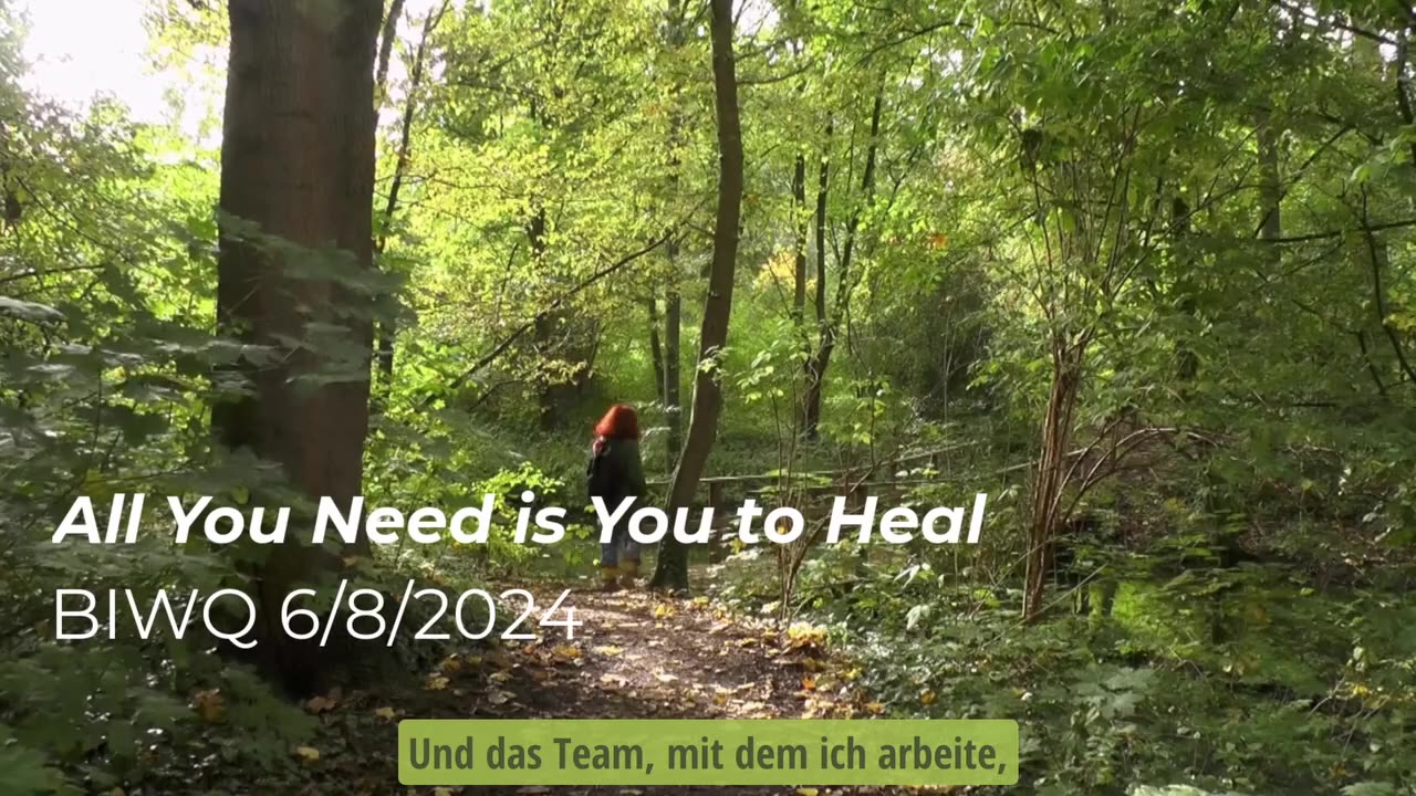 Alles was du brauchst zum heilen, bist du selbst