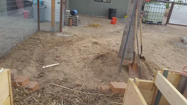 Raised Bed & New Walk Way Part 7!