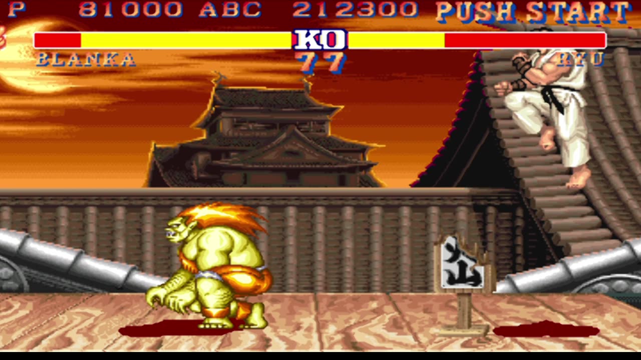 Blanka vs Ryu