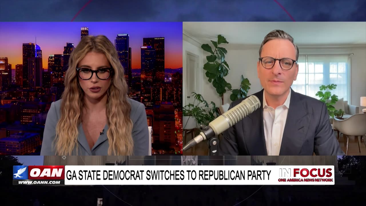 IN FOCUS: Becket Cook on Democrat Lawmakers Leaving The Party of "Love and Tolerance"- OAN