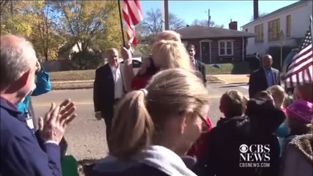 Biden * Hugs* " His Female Supporter During Meet up!!