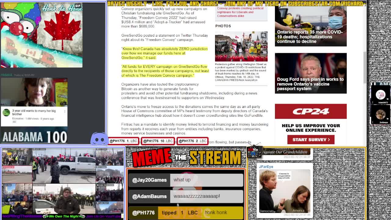 Meme The Stream - Oh, the Humanity