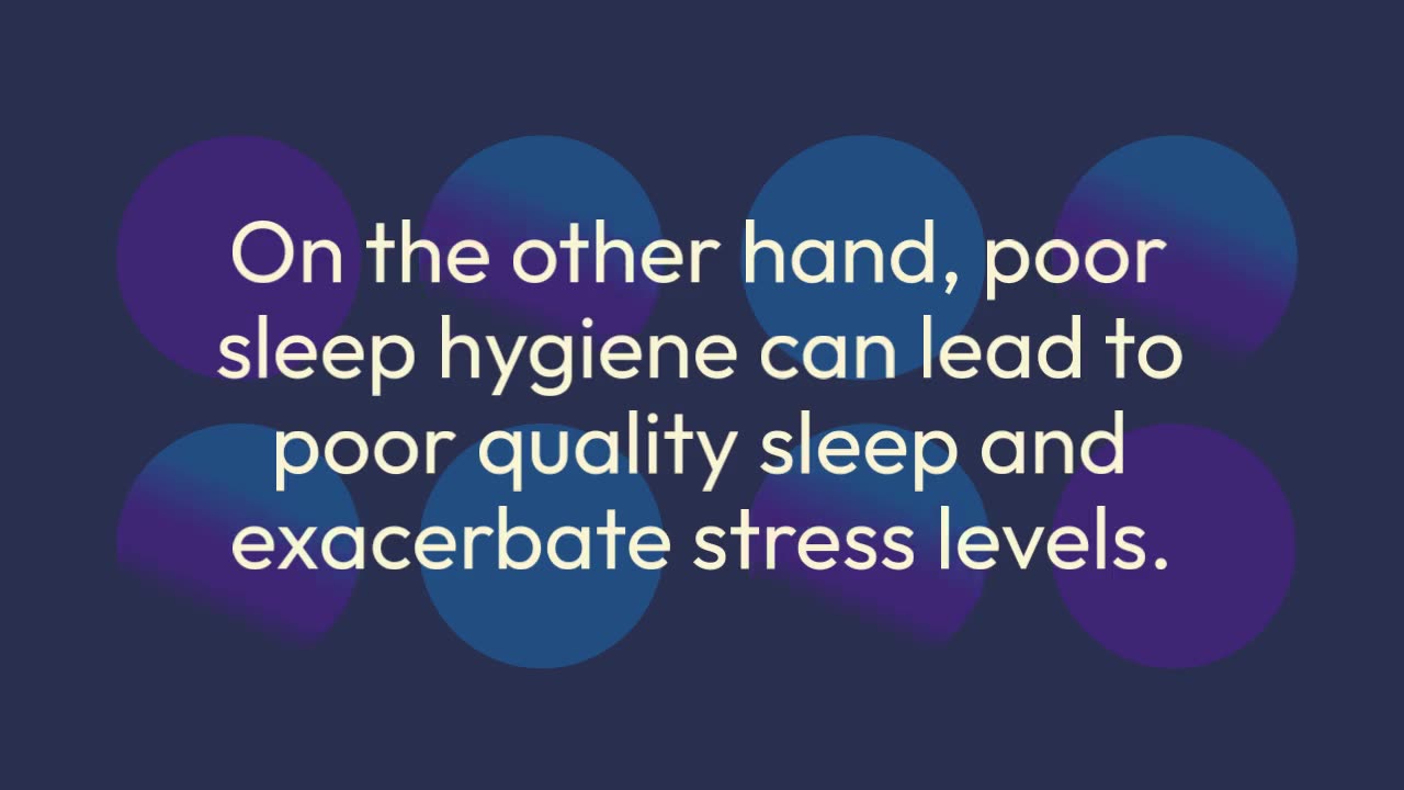 KB Entertainment 7th Chapter on Stress management: Sleep hygiene and its impact on stress levels!