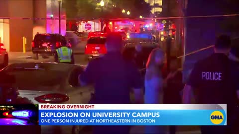 1 injured after package detonates at Northeastern University l GMA