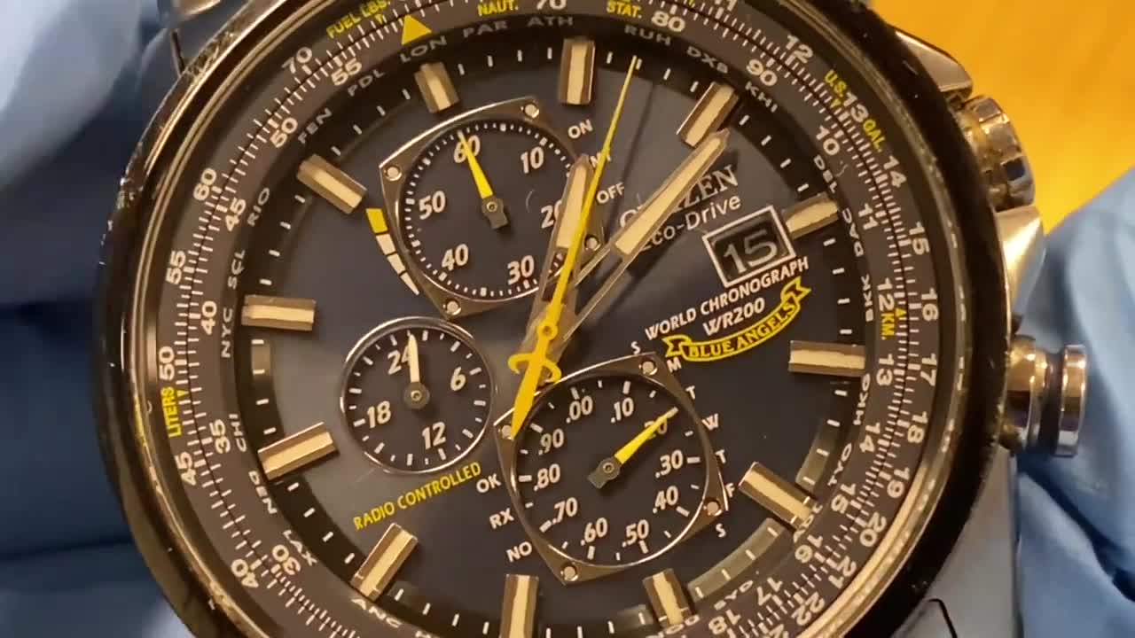 Citizen World Chronograph AT Eco-Drive At Its Best