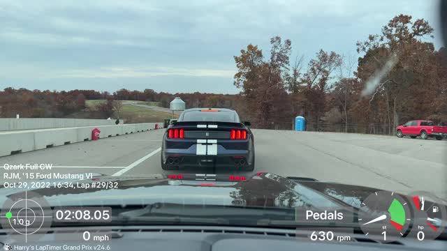 2015 Mustang GT at Ozarks Internationa Raceway