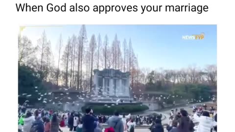 When God aproves the wedding