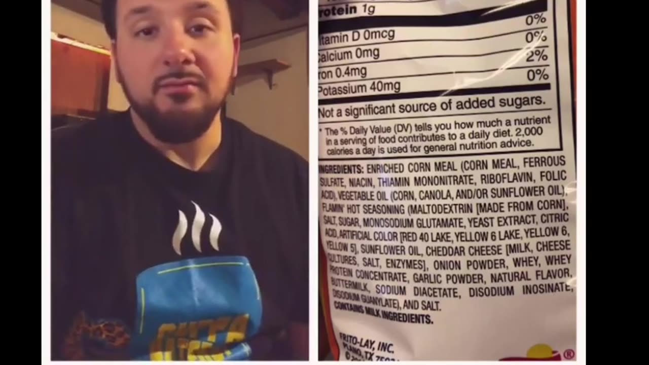 All These Damn Ingredients in Flamin Hot Cheetos? WTF