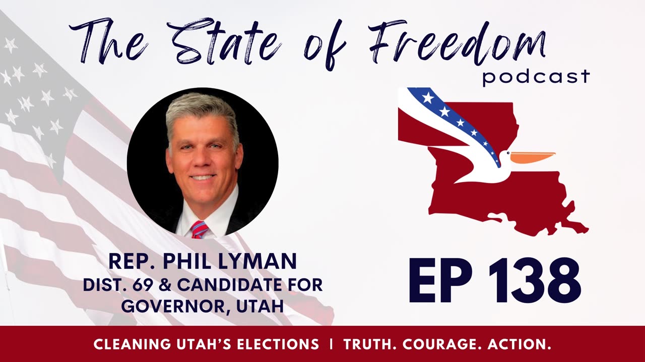 #138 - Machines & sovereignty w/ Rep. Phil Lyman (UT-69)