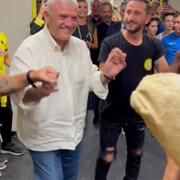 ΑΕΚ-Το σύνθημα για την έναρξη της γιορτής το έδωσε ο Πρόεδρος!