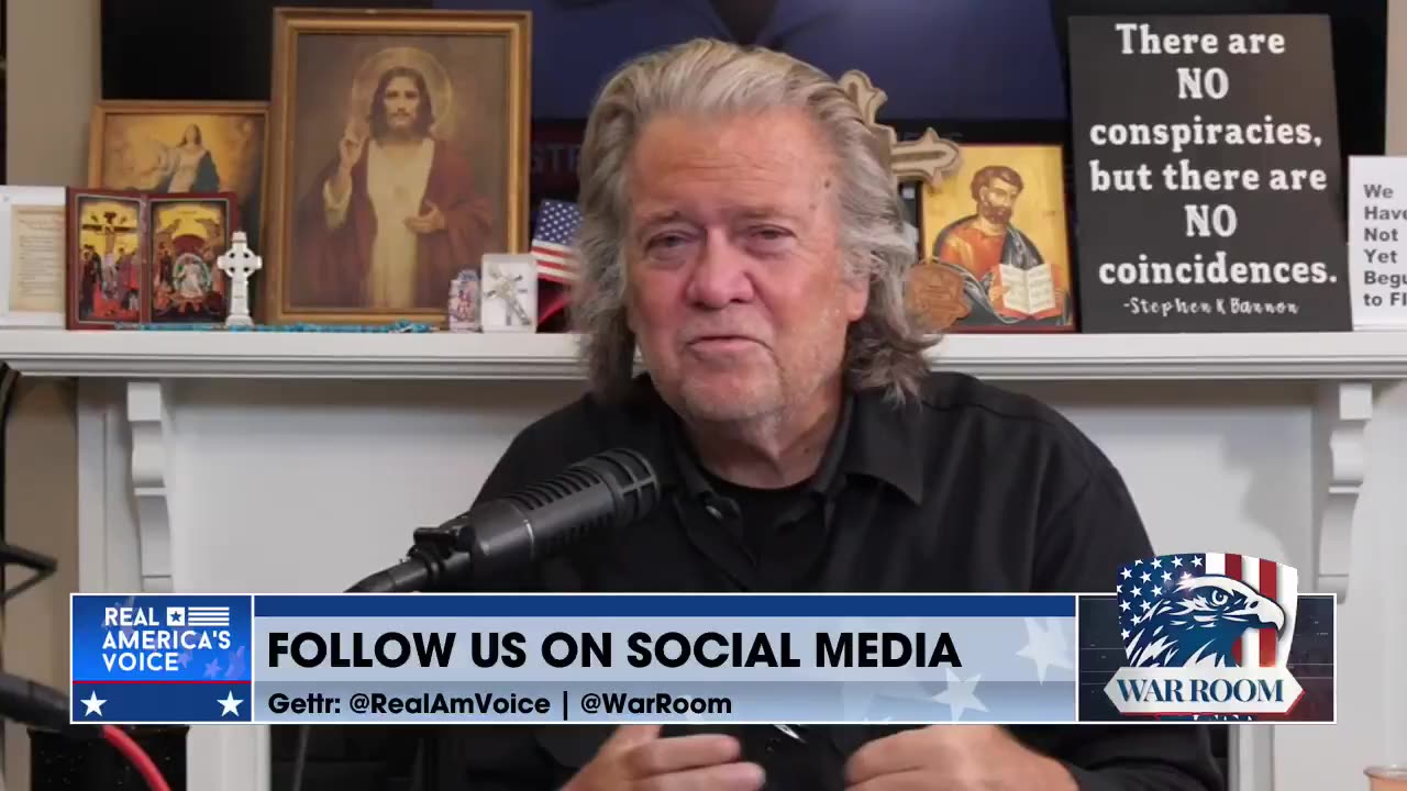 Steve Bannon on reshaping the White House Press Room