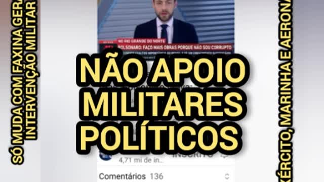 O Pingos Nos Is trabalham pro sistema político NÃO SERVE! ENGANA TROUXA!
