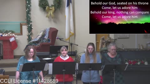 Sunday Service at Moose Creek Baptist Church 12-3-2023