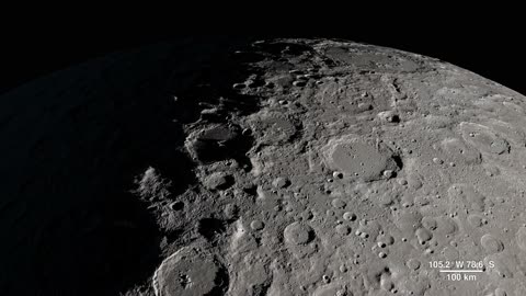 Tour of the Moon in 4K