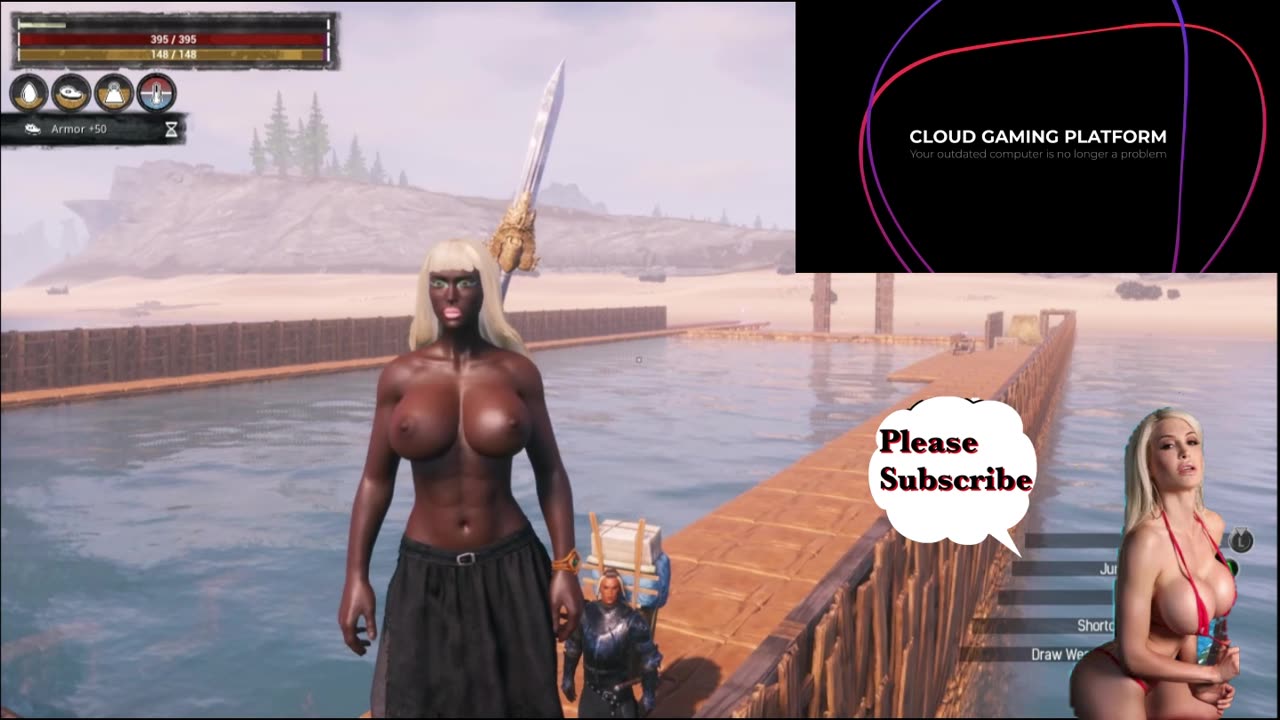 Conan Exiles, beginners guide, isle of siptah, FARMING CRYSTAL, SNAKE DANCE, Big Busty, Boobs