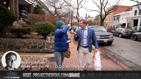 James confronts NYT Journalist™ Adam Goldman over emails obtained by Fitton of Judicial Watch