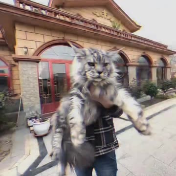 Cat look like a lion so beautiful 🥰 |Funny animal videos| try not to laugh