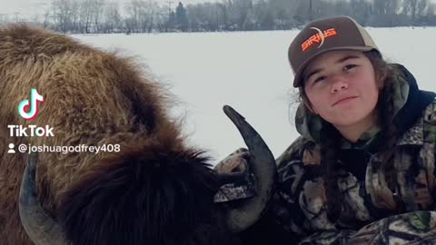 Hunting in the snow