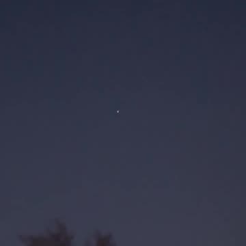 Weird lights over my tiny town yesterday early morning 2 of 2 videos