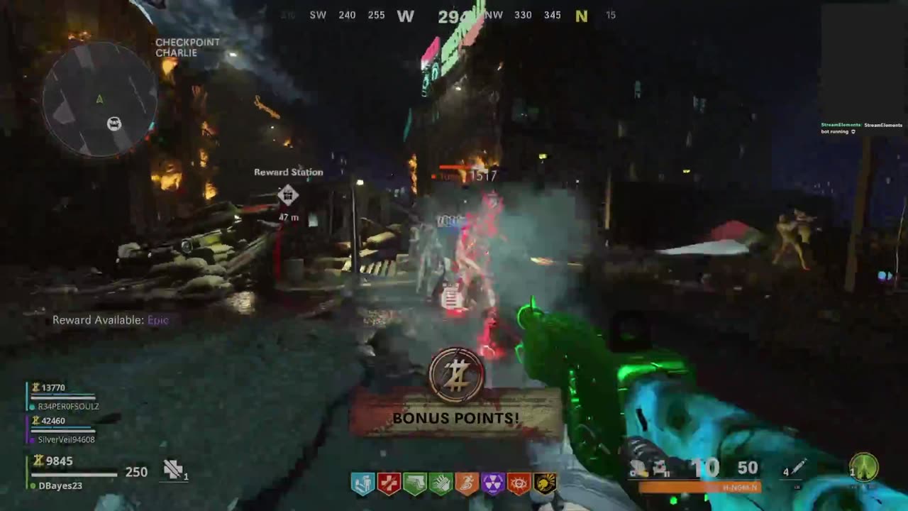 Call of Duty Black Ops Cold War : Nazi Zombies Round 50!!! (No Commentary)