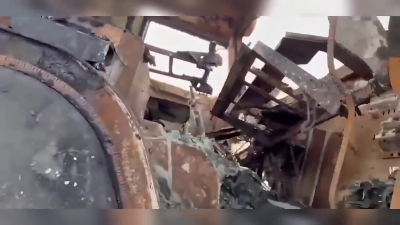 RUSSIA-URKAINE WAR[Destroyed Russia'n Pantsir-S1 Air Defence System somewhere in Ukraine]