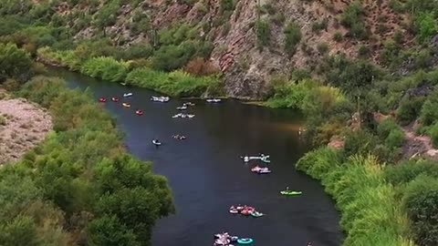 POV: The tubing trip made it out of the group chat