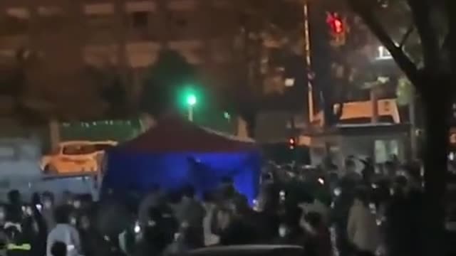 CCP switches all those protesting in Wuhan Covid passport to code red