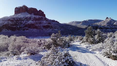 February Views of the Red Rocks of Sedona, Arizona